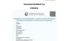 Nazirlər Kabineti COVID sertifikatlarının tanınması ilə bağlı Qərar qəbul edib