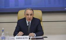 Kamran Əliyev Ukraynada Beynəlxalq Antikorrupsiya Forumunda iştirak edib