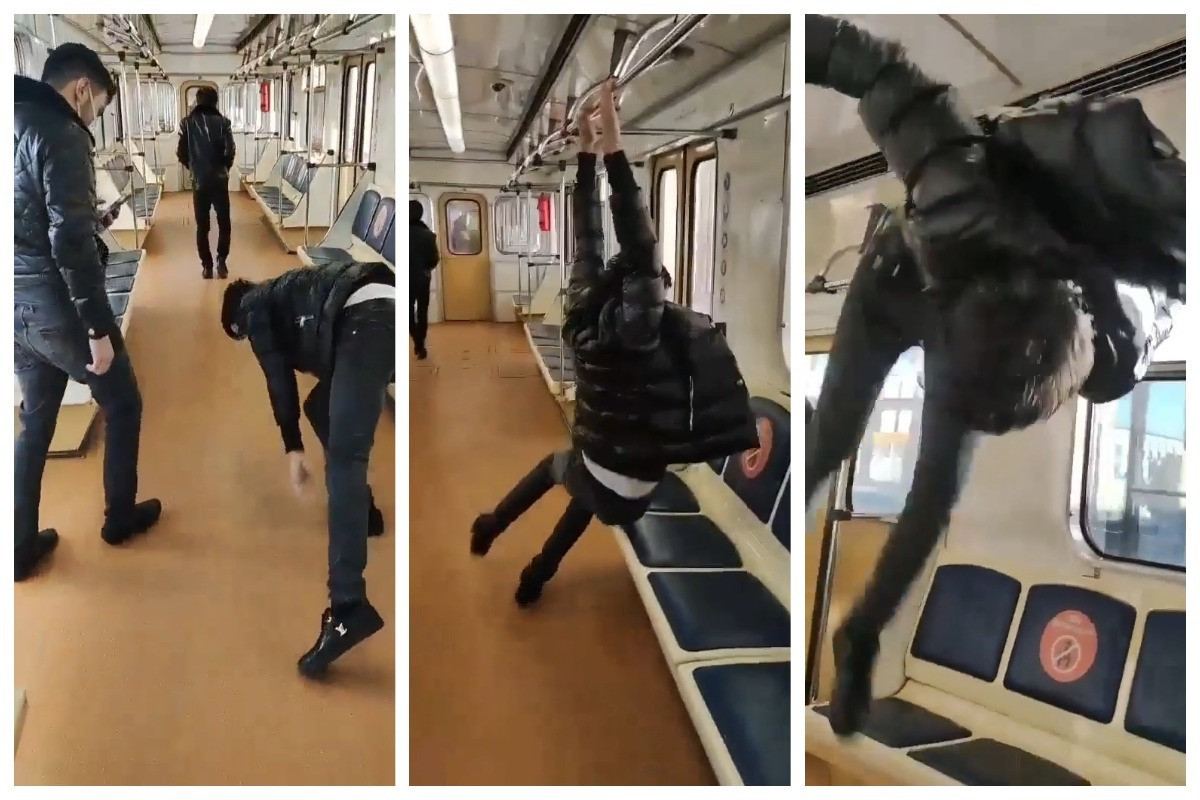 DİN metroda xoşagəlməz hərəkətlər edən gənclərlə bağlı araşdırma aparır