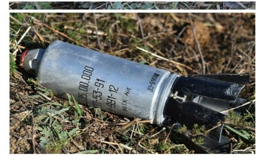Yevlaxda partlayış olan yerdən daha 17 ədəd kasetli bomba tapılıb
