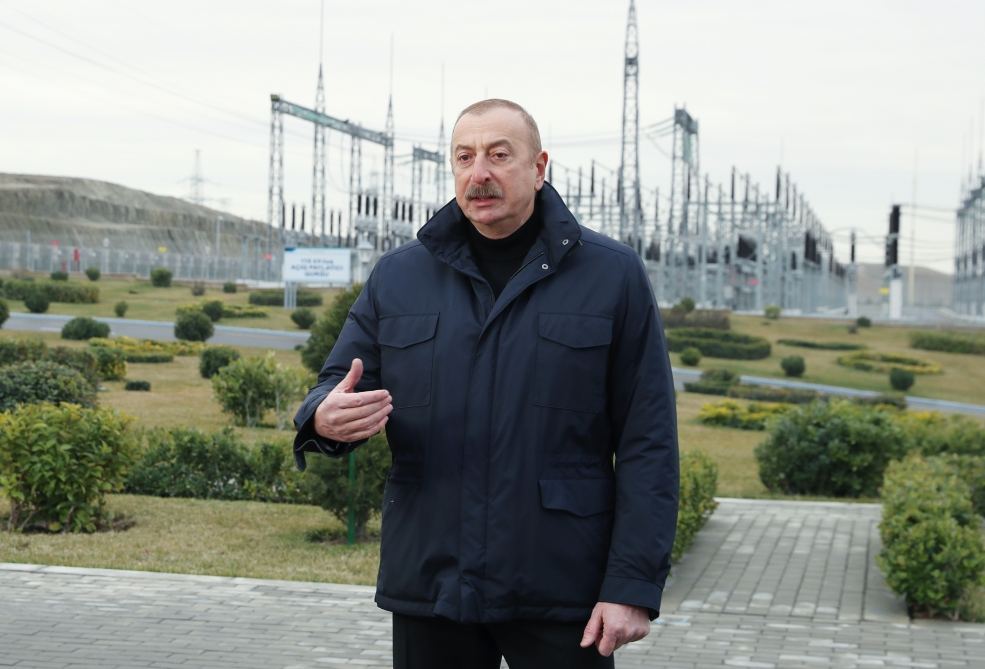 Prezident İlham Əliyev: Bu il azad edilmiş torpaqlarda 5 su elektrik stansiyasının inşaatının tamamlanması nəzərdə tutulur