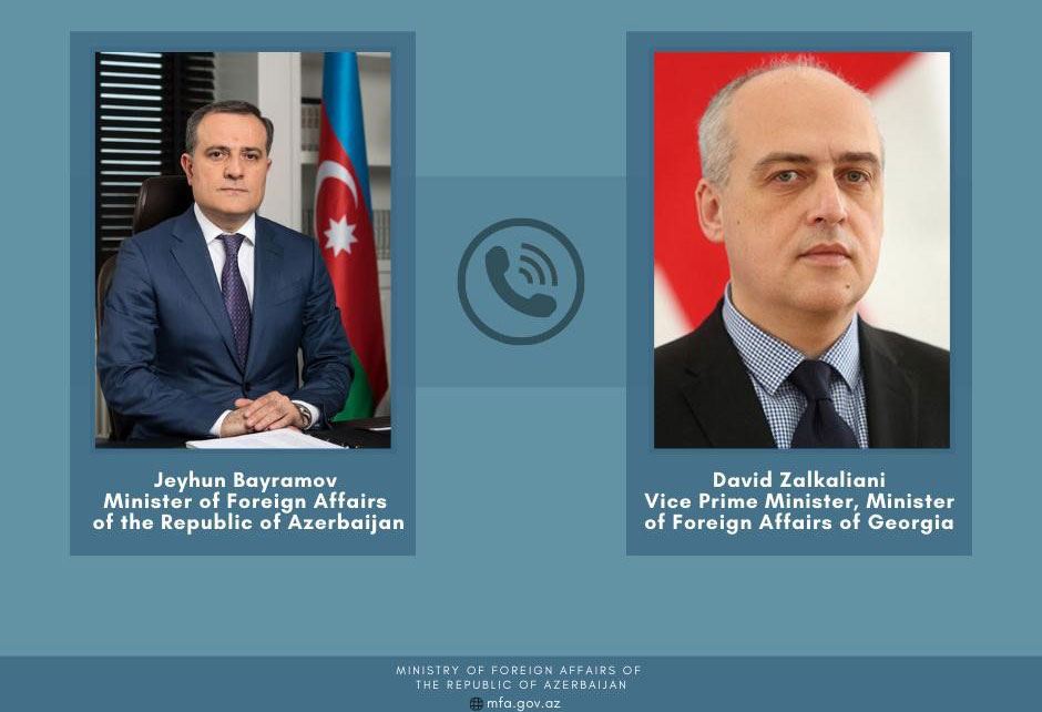 Azərbaycan və Gürcüstan xarici işlər nazirləri arasında telefon danışığı olub