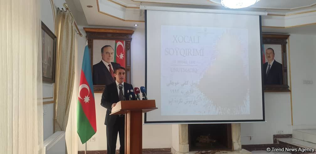 Tehranda Xocalı soyqırımı ilə bağlı anım mərasimi keçirilib