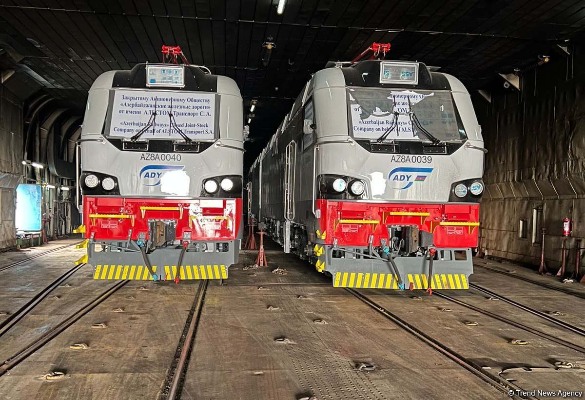 "Alstom" Azərbaycana növbəti yük lokomotivlərini göndərib