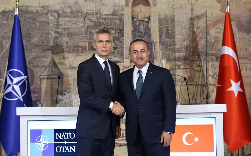 Çavuşoğlu NATO-nun Baş katibi ilə görüşüb