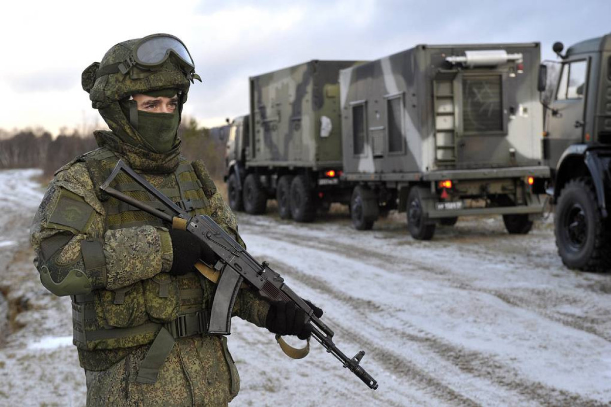 Ukrayna Baş Qərargahı: Belarusda Rusiya hərbi vasitələrinin hərəkəti müşahidə edilib