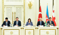 Sahibə Qafarova Türkiyə və Gürcüstan parlamentariləri ilə görüşüb