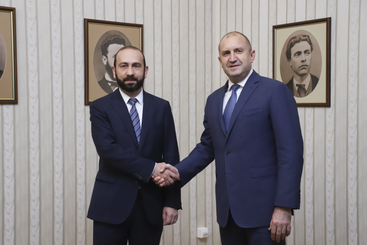 Ermənistan XİN başçısı Bolqarıstan Prezidenti ilə görüşüb