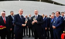 Zəngilan Beynəlxalq Hava Limanının açılış mərasimi olub
Prezidentlər İlham Əliyev və Rəcəb Tayyib Ərdoğan açılış mərasimində iştirak ediblər -  YENİLƏNİB