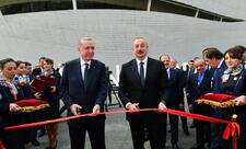 Zəngilan Beynəlxalq Hava Limanının açılış mərasimi olub
Prezidentlər İlham Əliyev və Rəcəb Tayyib Ərdoğan açılış mərasimində iştirak ediblər -  YENİLƏNİB