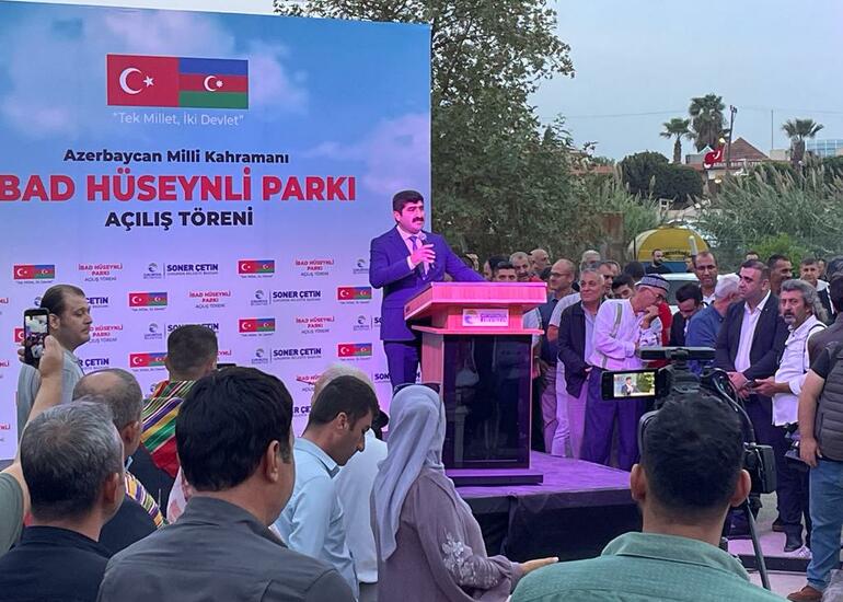 Adanada Milli Qəhrəman İbad Hüseynli Adına Parkın Açılışı Olub