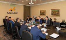 “AzerGold”da qazaxıstanlı nazir ilə görüş keçirilib