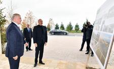 Prezident İlham Əliyev “Şəki-Oğuz” Aqroparkında yaradılan şəraitlə tanış olub -   YENİLƏNİB