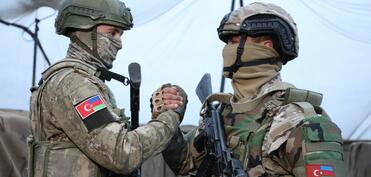 Военные Азербайджана и Турции в Нахчыване - Видео