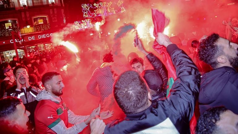 Fransada yarımfinal matçından sonra futbol azarkeşləri arasında toqquşmalar baş verib