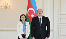 Prezident İlham Əliyev Fransanın Azərbaycanda yeni təyin olunan səfirinin etimadnaməsini qəbul edib - FOTO