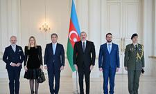 Prezident İlham Əliyev Yunanıstanın Azərbaycanda yeni təyin olunan səfirinin etimadnaməsini qəbul edib - FOTO