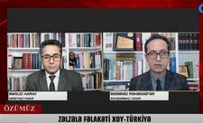 “Özümüz” proqramında müzakirə: “Zəlzələ fəlakəti: Xoy, Türkiyə" - VİDEO 