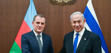 Netanyahu Ceyhun Bayramovla İranın regional sabitliyə yaratdığı təhlükəni müzakirə edib