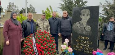 Xətai rayonunda Aprel şəhidi Rəşad Niftalılı anılıb -FOTO