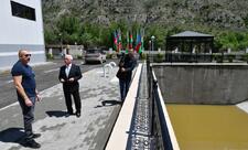 “Azərenerji” ASC-nin Zəngilanda “Sarıqışlaq” Su Elektrik Stansiyasında tikinti işlərinin gedişi ilə tanışlıq
