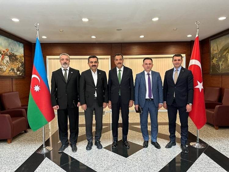 Vüqar Oruc və Yaşar Bahçeci Türkiyənin Azərbaycandakı səfiri ilə görüşüb - FOTO