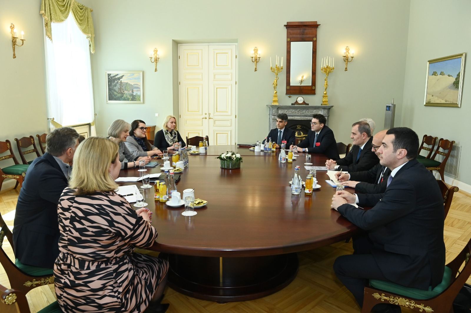 Ceyhun Bayramov Litva Prezidenti ilə görüşüb - FOTO