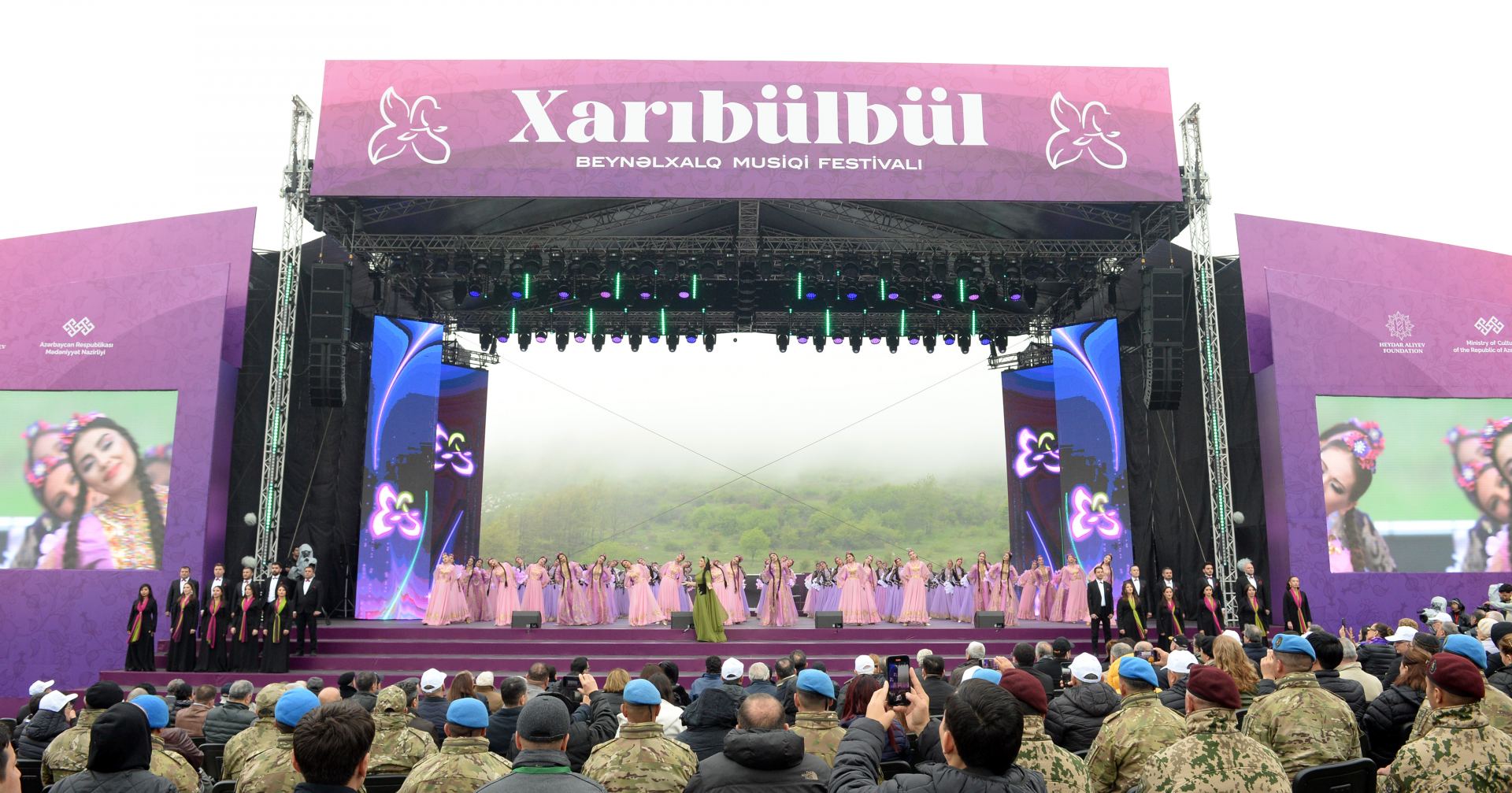 Şuşada “Xarıbülbül” Beynəlxalq Musiqi Festivalının qala-konserti olub - FOTO