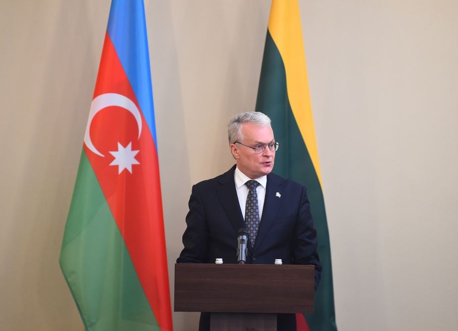 Biz Azərbaycanı nəhəng enerji potensialına malik və inkişaf edən iqtisadi güc kimi görürük - Litva Prezidenti
