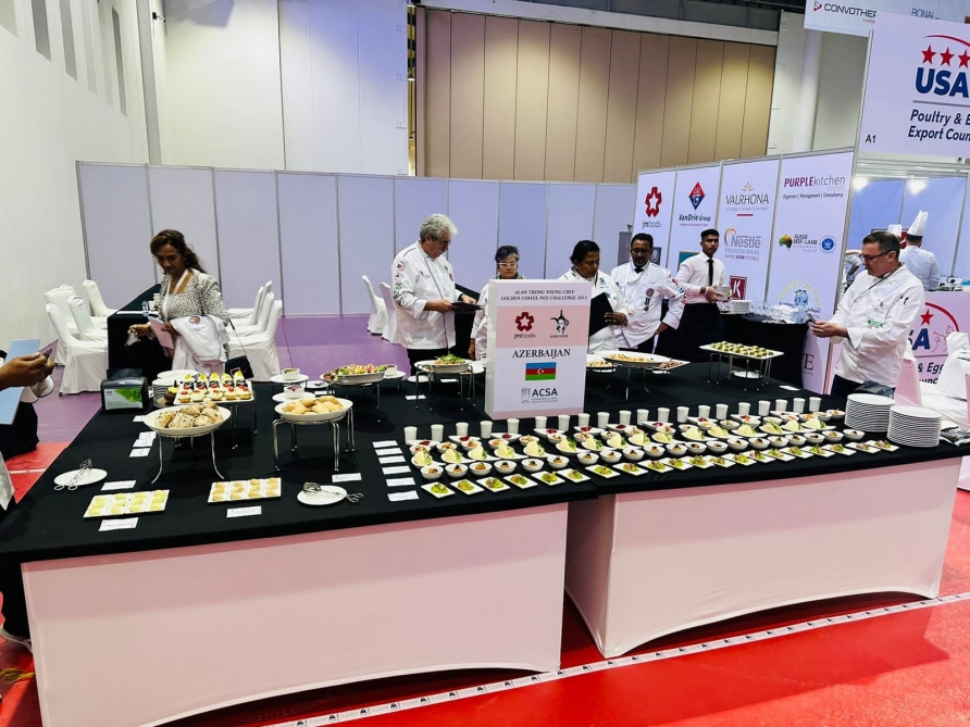 Milli Kulinariya Komandamız beynəlxalq yarışmada gümüş və bürünc medallar qazanıb
