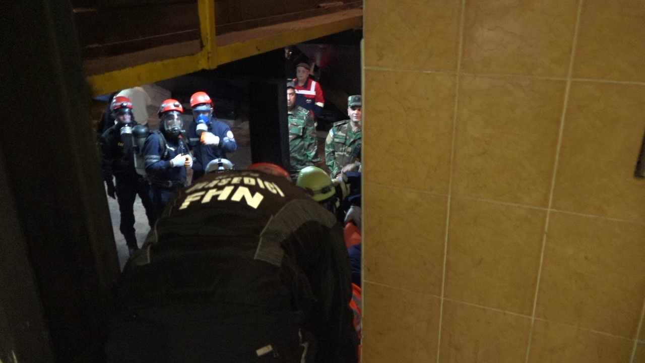 FHN tərəfindən metroda təlim keçirilib  - FOTO / VİDEO