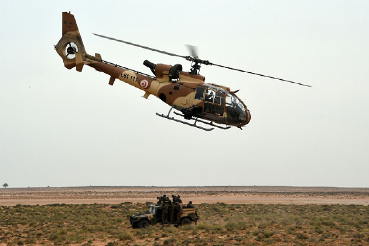 Tunisədə hərbi helikopter qəzaya uğrayıb, ölənlər var