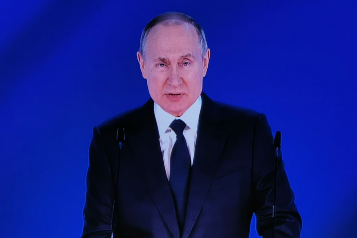 Putin: Ukrayna ordusu əks-hücum zamanı ciddi itkilər verir