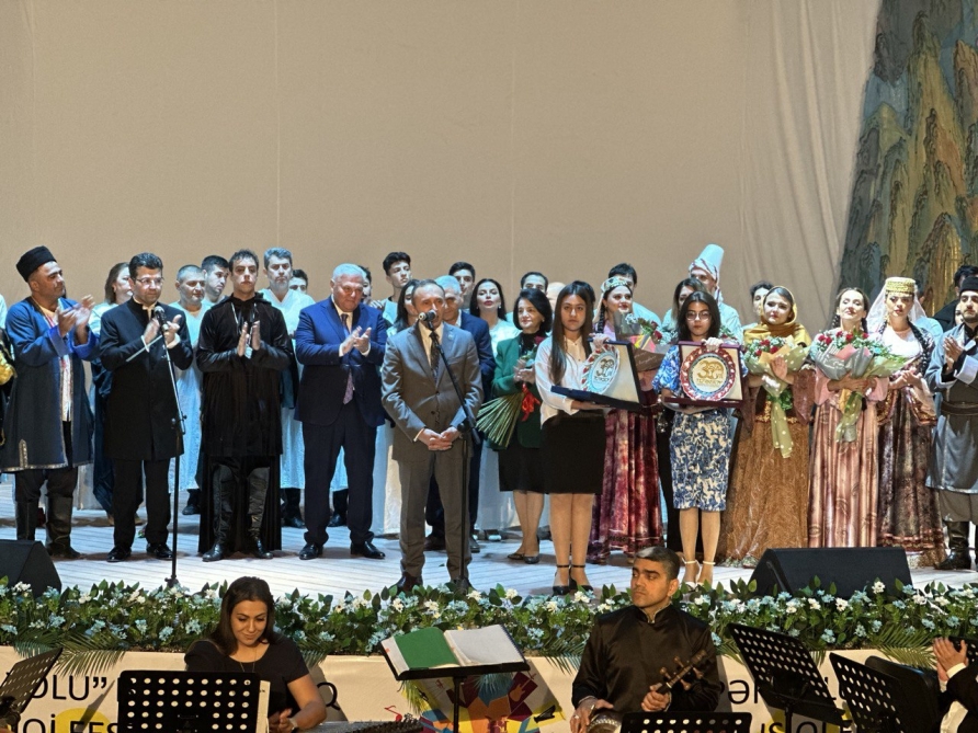 Opera və Balet Teatrı Şəki “İpək Yolu” XII Beynəlxalq Musiqi Festivalının açılışında iştirak edib