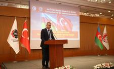Bu gün Ankarada Türk Ağsaqqalları Birliyi- TAİB və Türkiyədəki Azərbaycan İş İnsanları Birliyinin birgə təşkilatçılığı ilə Ulu Öndər Heydər Əliyevin və Türkiyə Cümhuriyyətinin 100 illiyinə həsr olunmuş, “Türkiye-Türk Dünyası Yüzyılı: siyasi, iqtisadi əlaqələrdə yeni yanaşma modeli” adlı  konfrans keçirilib