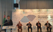 Azərbaycan nümayəndə heyəti Həştərxanda keçirilən VIII Xəzər Media Forumunda iştirak edir
