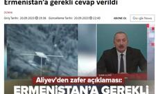 Azərbaycan Prezidentinin xalqa müraciəti dünya mətbuatında geniş işıqlandırılıb