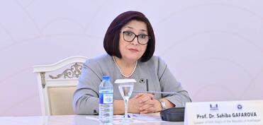 Sahibə Qafarova Asiya Parlament Assambleyasının iclasında antiterror tədbirləri barədə məlumat verib