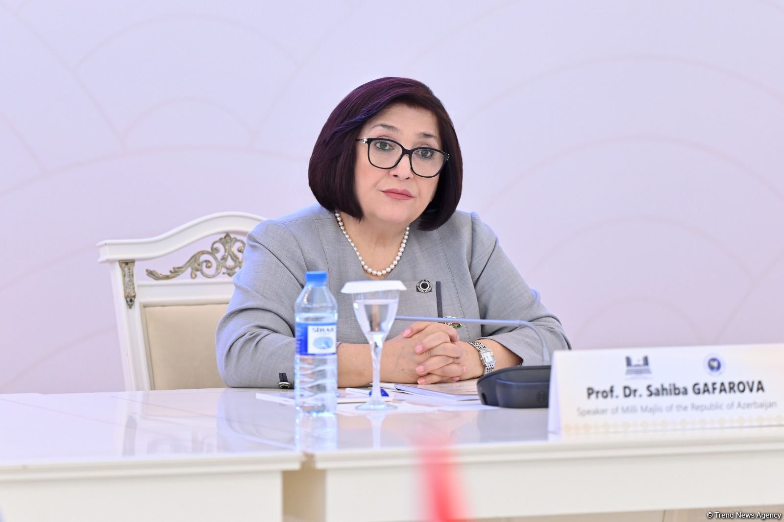 Sahibə Qafarova Asiya Parlament Assambleyasının iclasında antiterror tədbirləri barədə məlumat verib