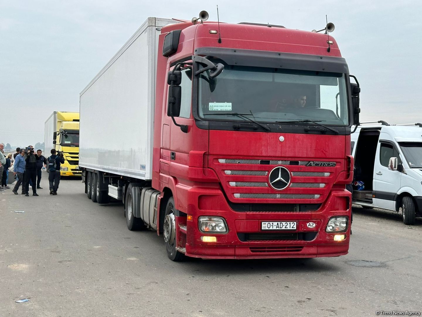 Bakıdan Qarabağ erməniləri üçün 20 ton humatinar yardım yola salınıb