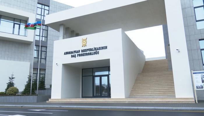 Qərbi Azərbaycandan deportasiya ilə əlaqədar cinayət işləri üzrə əməliyyat tapşırıqları verilib - Baş Prokurorluq