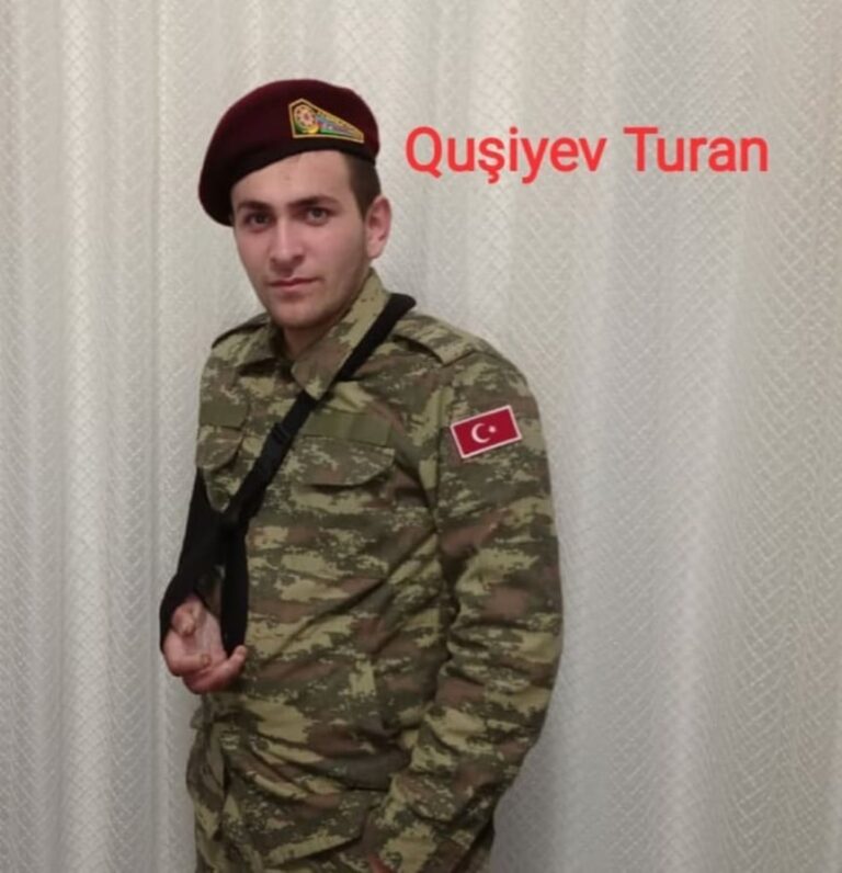 Qanları ilə tarix yazan qazilərimiz- Turan Rəhman oğlu Quşiyevi tanıyaq