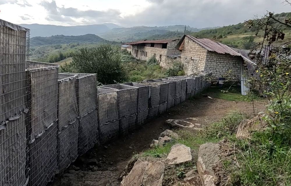 Xocalıda tərk edilmiş dayaq məntəqəsi aşkarlanıb - VİDEO