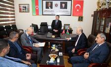 Bilal Ərdoğan Azərbaycanda orta və ali təhsil müəssisələrini ziyarət edib