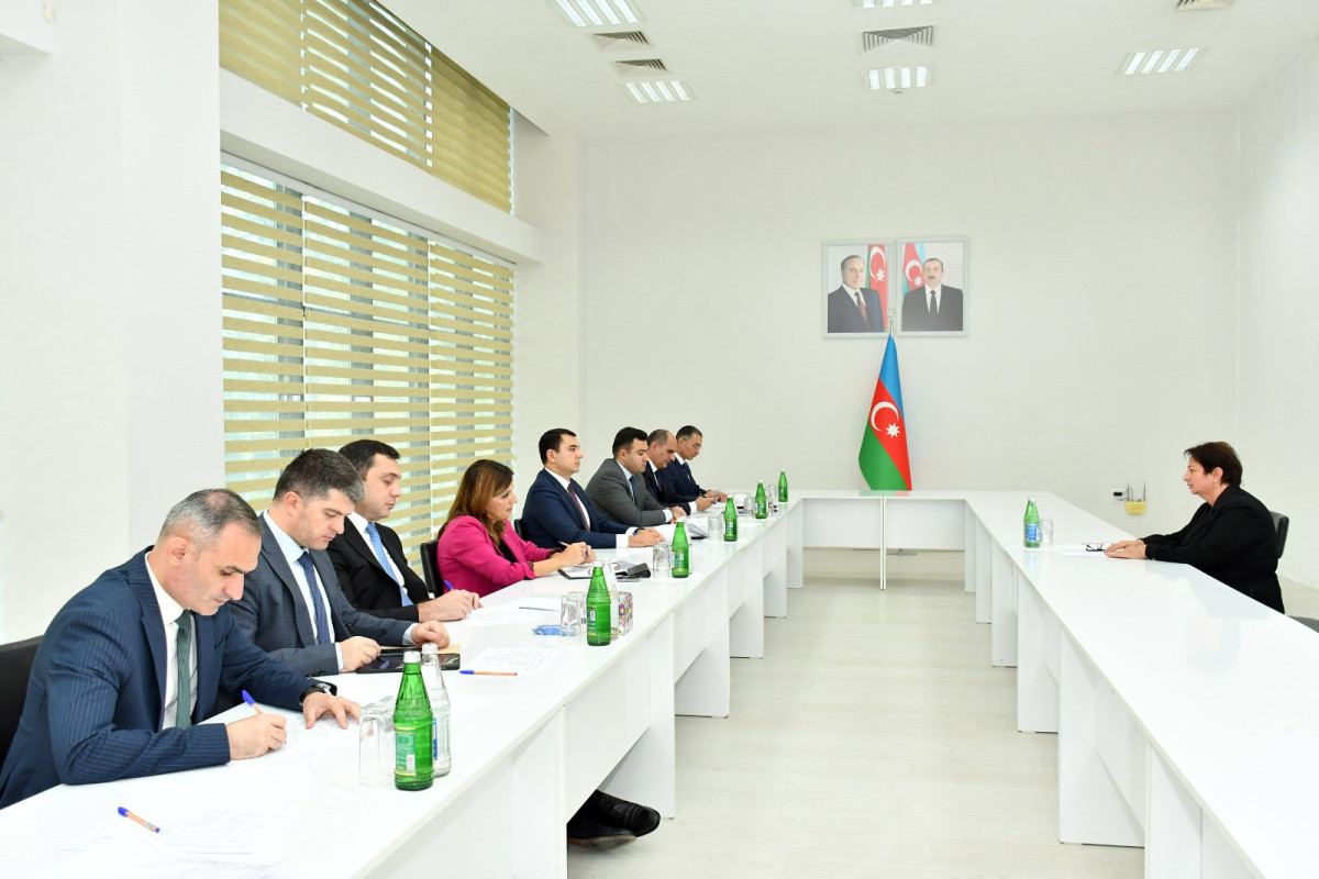 Mədəniyyət naziri Mingəçevirdə vətəndaşları qəbul edib