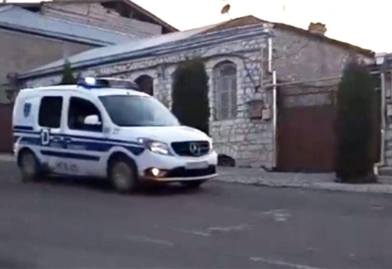 Azərbaycan polisi Xankəndiyə daxil oldu - VİDEO