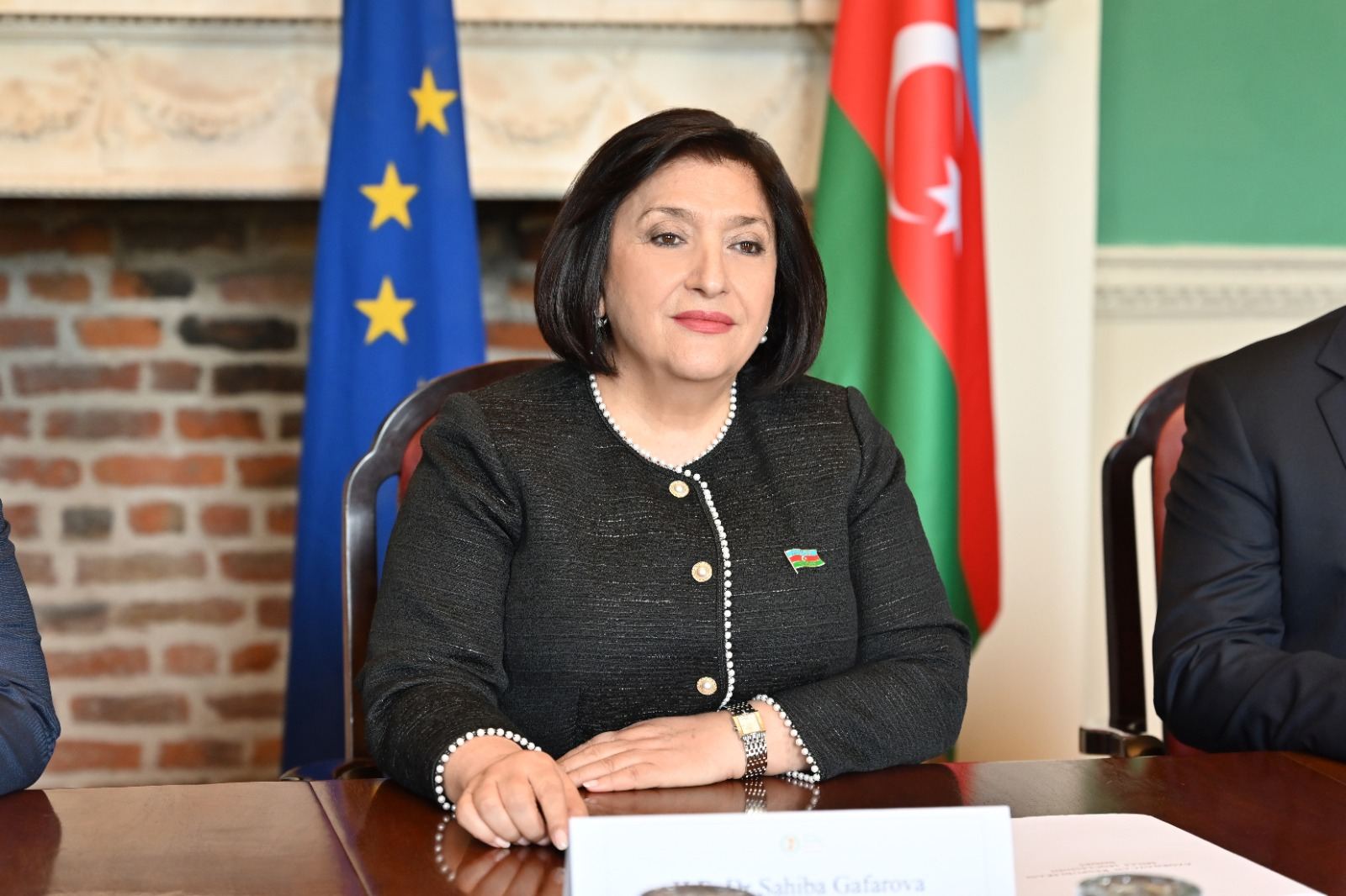 Sahibə Qafarova Parlament Spikerlərinin Avropa Konfransının açılış mərasimində iştirak edib