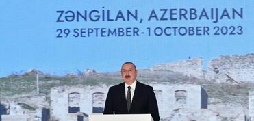 Prezident İlham Əliyev: Biz Qafqazda sülh və sabitlik istəyirik