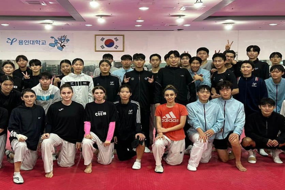 Azərbaycan taekvondoçuları Cənubi Koreyada hazırlıq keçir