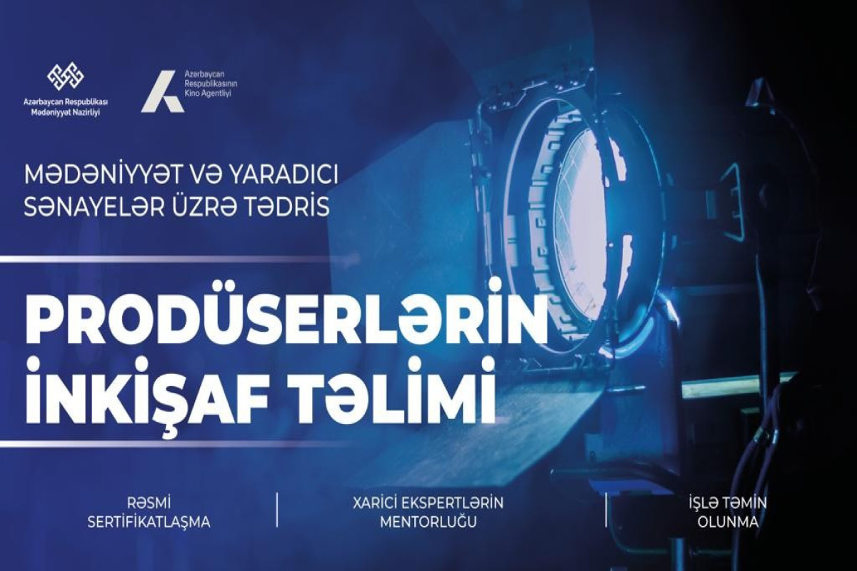 Azərbaycanda prodüserlər üçün təlim keçiriləcək